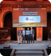 Tejas recognized at Network X in the PON-Based Smart City sector